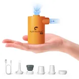 FLEXTAILGEAR MAX Pump 2020 EPS, Tragbare Elektrische Luftpumpe, Camping Luftpumpe, Luftstrom von 300 l/min, Notstromversorgung, 3600-mAh-Akku für Luftmatratze, Schwimmring, Vakuumbeutel