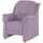 meinSofa Sessel Wilma Mikrofaser 90 x 100 x 97 cm Lila/Violett