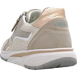 Gabor Damen Sneaker Frauen Halbschuhe,Wechselfußbett,Sportschuhe,Freizeitschuhe,Turnschuhe,Laufschuhe,oasi/Ivory Kombi,39 EU / 6 UK