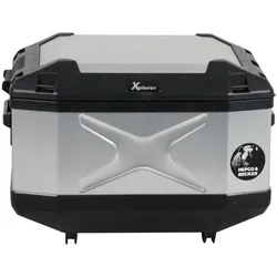 Hepco & Becker Topcase silber, HEPCO & BECKER Topcase "Xplorer" 45 l Inhalt