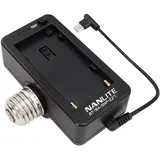 Nanlite Akku-Adapter BT-BA-SNP-E27, mit E27-Fassung für PavoBulb 10C