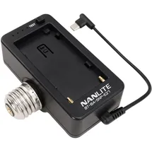 Nanlite Akku-Adapter BT-BA-SNP-E27, mit E27-Fassung für PavoBulb 10C