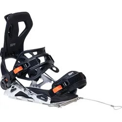 Snowboardbindung Split Multientry Fastec / unisex / black Einheitsfarbe M