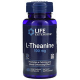 Life Extension L-Theanine 100 mg, 60 vegetarische Kapseln