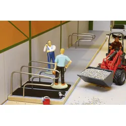 Plattform für Rinderboxen einreihig (2 Stück) Modell von Brushwood Toys 1:32