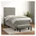 vidaXL Boxspringbett 100 x 200 cm Hellgrau