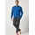 Jp1880 Schlafanzug Schlafanzug Homewear Zweiteiler Langarmshirt Blau 6XL