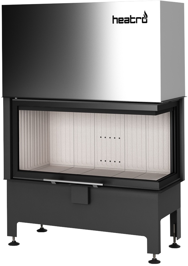 Hajduk Eckkamineinsatz Heatro 81PH| Panoramascheibe| 12 kW