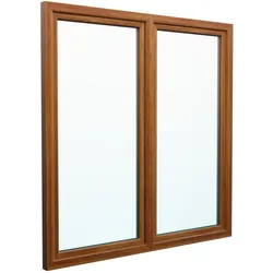 Josef Meeth Fenster und Türen Energiespar-Fenster »76/3 «, 135 x 115 cm (BxH), Dreh-Kipp/Dreh-Kipp - goldfarben