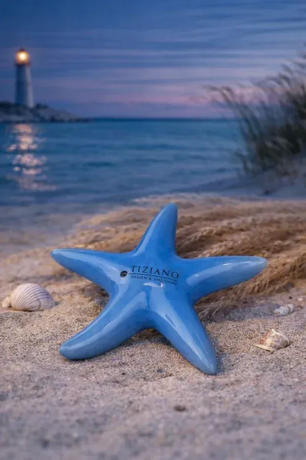 Seestern Mirana 11cm blau