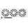 Pine Technology XFX Radeon RX 9070 XT Quicksilver White Gaming 16 GB GDDR6