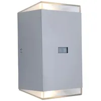 Lutec Path ST6058-PIR-3K LED Sensor Wandleuchte Edelstahl