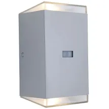 Lutec Path ST6058-PIR-3K LED Sensor Wandleuchte Edelstahl