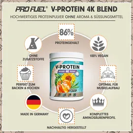 ProFuel V-Protein vegan 4K Blend Neutral Pulver 480 g