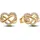Pandora Ohrstecker Unendlichkeits-Herz gold 262667C01