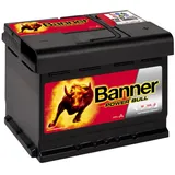 Banner POWER BULL 12V 60Ah P6009 540A/EN Autobatterie Batterie 55Ah 56Ah 62Ah