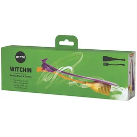 ototo Witchin Backpinsel und Spatel Orange/Schwarz