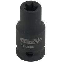 KS Tools 1/4" TX-E-Kraft-Stecknuss, kurz, E6