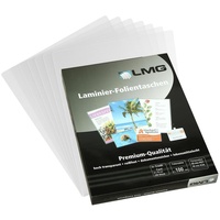 LMG 25 LMG Laminierfolien glänzend für A4 125 micron