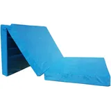 Natalia Spzoo Faltmatratze 195 x 65 x 10 cm – Klappmatratze mit Schaumstoffkern & abnehmbarem Bezug