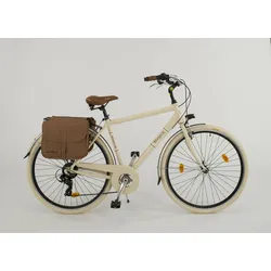 VENICE Cityfahrrad 28 Zoll 605 Aluminium Man Beige 28