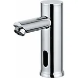 Waschbecken-Wasserhahn, elektrische Küche, Badezimmer mit automatischem Sensor, batteriebetriebenes Messing-Waschbecken, Kaltwasser-Wasserhahn,