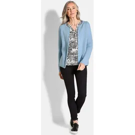 GOLDNER Cardigan aus Baumwolle Blau 44