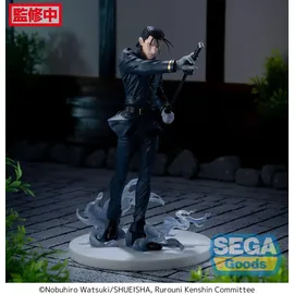 Sega Rurouni Kenshin Luminasta Hajime Saito 21 cm Figur - Blau/Mehrfarbig