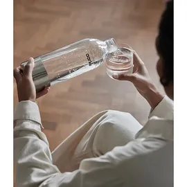 Aarke Carbonator II PET-Flasche 1 l stahl