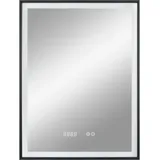 Paco Home - led Spiegel Bad Badezimmer Touchschalter Memory-Funktion Elegant Modern Kosmetik Typ 4, 60x80 cm