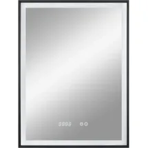Paco Home - led Spiegel Bad Badezimmer Touchschalter Memory-Funktion Elegant Modern Kosmetik Typ 4, 60x80 cm