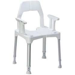 DIETZ® REHA-PRODUKTE Dusch-Toilettenrollstuhl Dietz Tayo Duschstuhl mit Rückenlehne und Armlehne