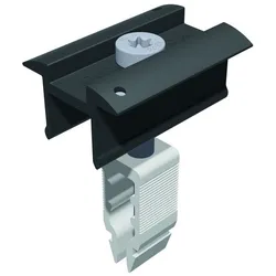 Schletter Solar Mittelklemme Rapid16 40-50 schwarz eloxiert