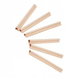 Kadax - Clips Aus Kunststoff Für Zaunfolie, Creme, 6 Stück