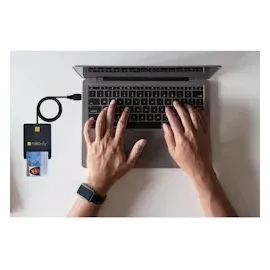 TECHLY 108521 Smart-Kartenleser USB-CÂ kompakt weiß