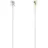 Hama Telefon (analog) Anschlusskabel [1x RJ11-Stecker 6p4c - 1x RJ11-Stecker 6p4c] 3m Weiß