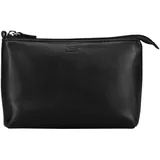JOST Odense Kosmetiktasche Leder 18 cm, Necessaire, Schwarz