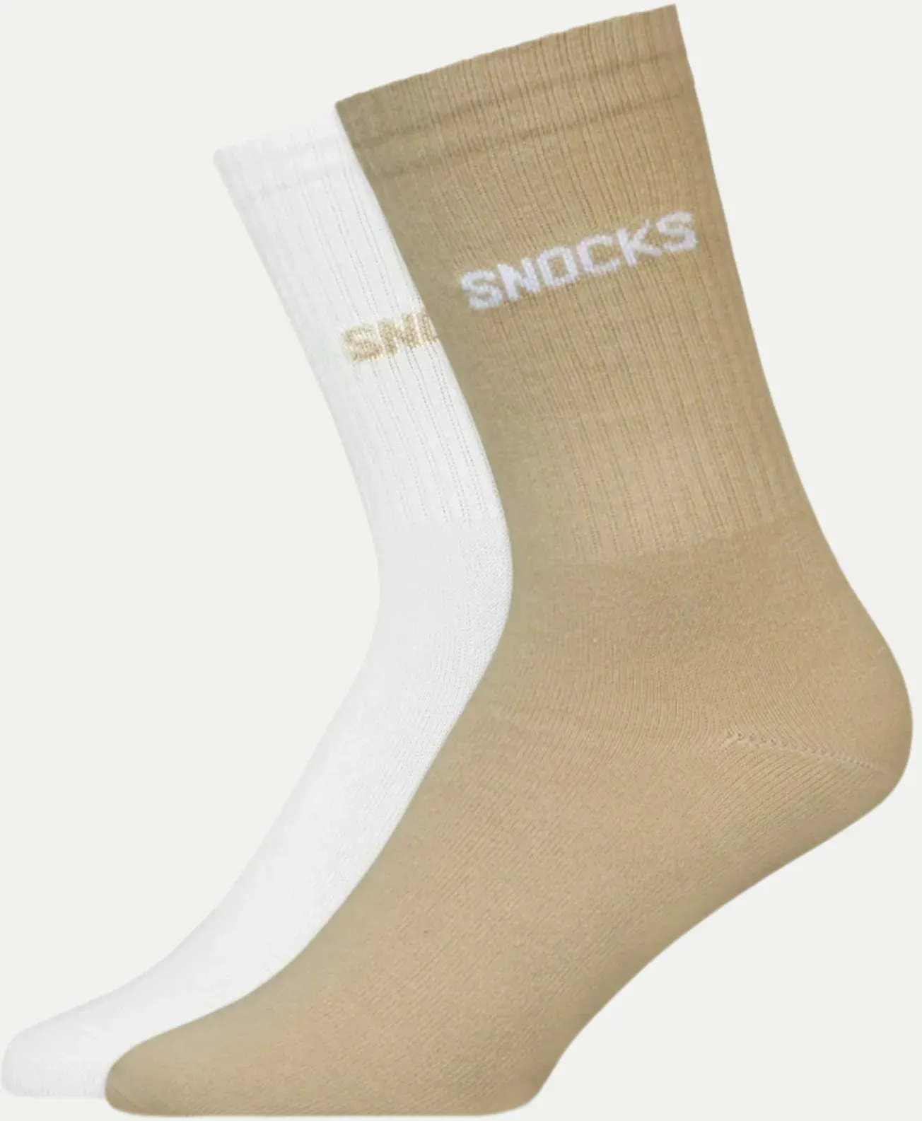 Socken 2er Pack Beige 39-42