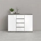 INOSIGN »Naia«, abgerundeten Schubladenkanten auf Metallgleiter, Breite 120,6 cm