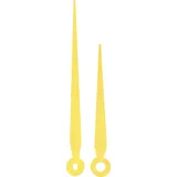 Selva Zeigerpaar Euronorm Lanze gelb Minutenzeiger-L:90mm