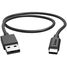 Hama USB-A auf USB-C 0,5 m Schwarz
