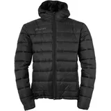 Uhlsport Puffer Kapuzenjacke Schwarz 152