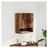 VidaXL Wandschrank Altholz-Optik 60x31x70 cm Holzwerkstoff