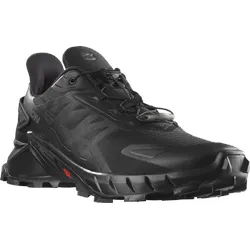 Trailrunningschuh SALOMON "SUPERCROSS 4", Gr. 41, schwarz, Textil, Synthetik, sportlich, Schuhe, Trailrunningschuhe