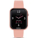 OPS!SMART OPSSW-13 BT 38 mm Kunststoffgehäuse Magenta Sportarmband Schwarz One Size