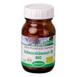 Sanatur Schwarzkümmel-Öl Kapseln bio (60St)