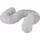 WALLAIR N52824 Flexibles Lüftungsrohr Kunststoff Ø 10,2 cm x 6 m Weiß
