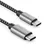 deleyCON USB-C auf Micro USB 1 m Schwarz