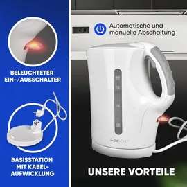 Clatronic WK 3445 weiß