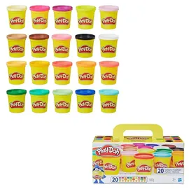 PLAY-DOH Super Farbenset Modelliermasse 20 Stück 1,7 kg